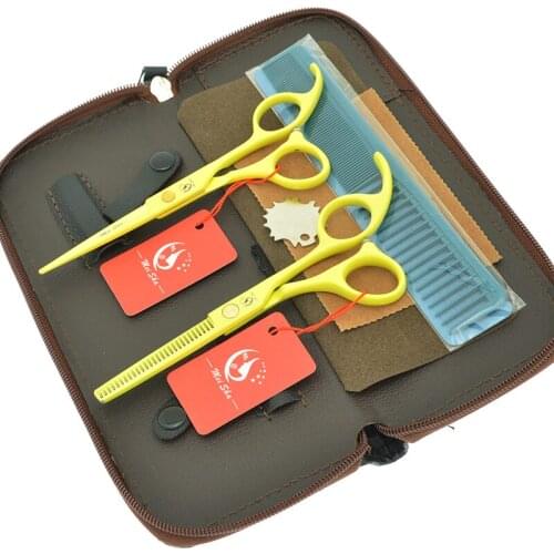 Meisha 5.5 Inch Hair Scissors New Designed Salon Hair Cutting Shears Hairdressing Thinning Scissors Hair Styling Clippers A0072A