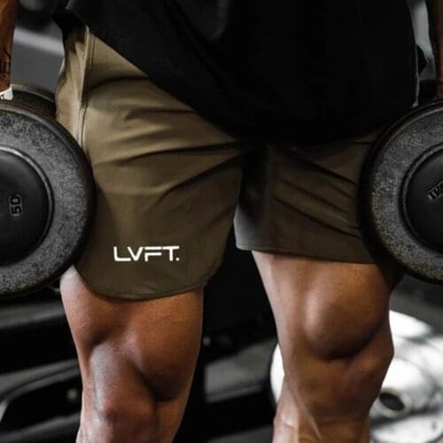 2021 Army Green Running Shorts Men 2 In 1 Double-deck Quick Dry GYM Sport Shorts Fitness Jogging Workout Shorts Men Short Pants