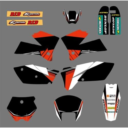 Motorcycle Bike SX Sticker Decal Graphics FOR KTM Motorcycle KTM SX Series 2005 2006