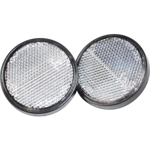 Electric Scooter Reflectors White Color Reflex Reflectors
