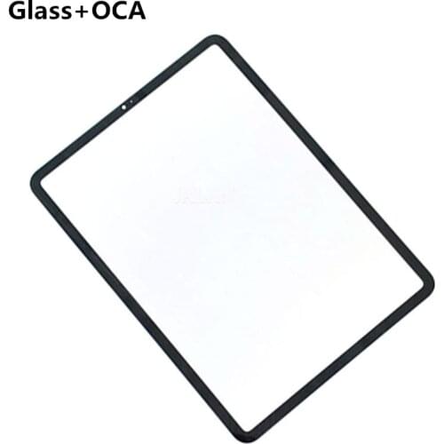 Front glass with OCA for ipad mini4/mini5/6/9.7/10.2/10.5/10.9/11/12.9 gen1/2/3 LCD screen replace accessories glass+OCA
