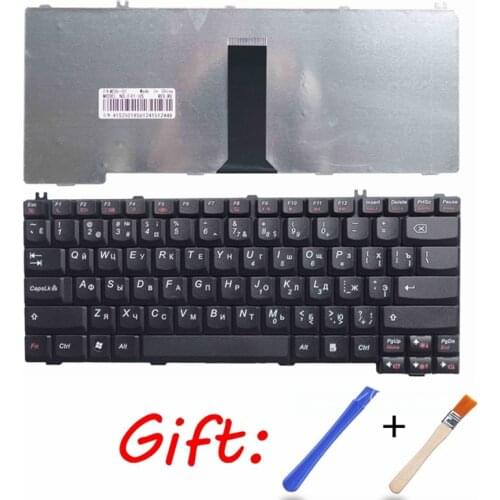 Russian laptop keyboard for LENOVO 3000 C100 C200 F31 F41 G420 G430 G450 G530 A4R N100 N200 Y430 C460 C466 C510 RU layout