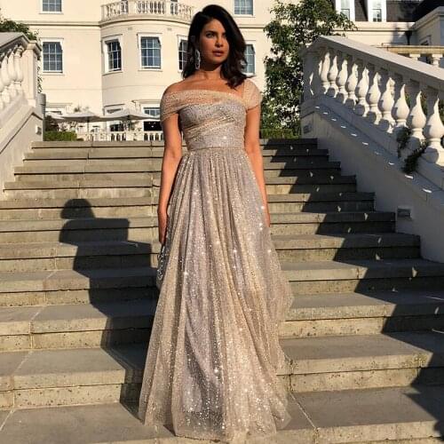 Sexy Backless Sparkly Long Prom Dresses Simple Sparkly Long Prom Dresses 2020 Evening Dress vestido de formatura longo