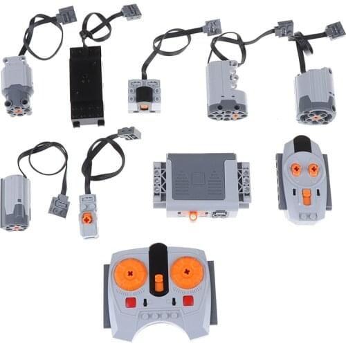 Technic Parts Compatible For Legoeds Multi Power Functions Tool Servo Blocks Train Electric Motor PF Model Sets Building Kits