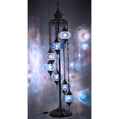 Amazing turkish floor lamp,mosaic moroccan vintage handmade standing light,turkish lamp