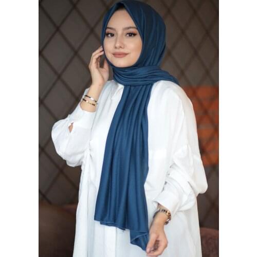 Womes Scarves Malaysian Muslim Hijabs Wraps Pearl Chiffon Plain Solid Color Arab Modest Headscarf Rectangle Long Shawl