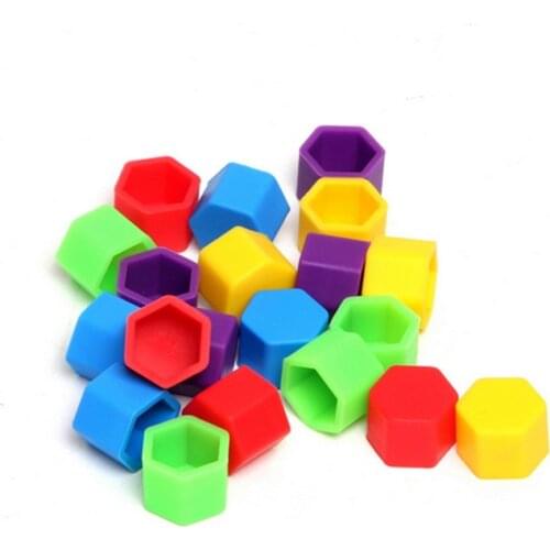 20Pcs Silicone Car Wheel Hub Screw Cover Nut Caps for Ford Focus 2 3 4/Kuga/Ecosport/Edge/Mondeo/Fiesta