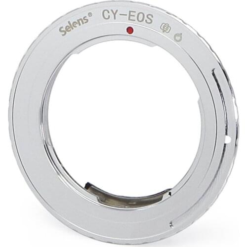 2016 sale MK Lens Adapter Ring CY-E-OS For Zeiss Contax C/Y Manual Lens to Canon E-OS Camera