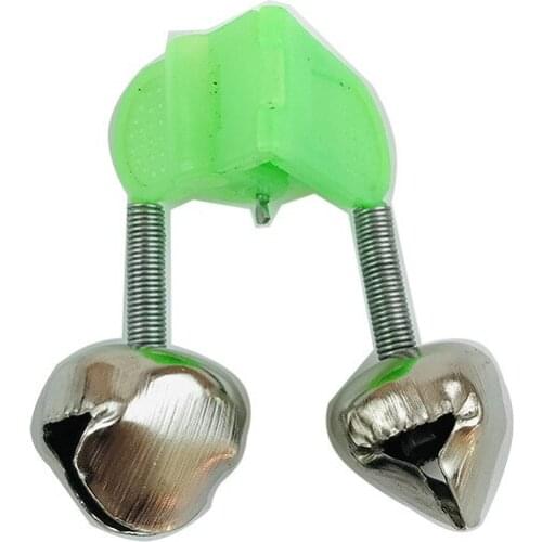 30Pcs/Sea pole bell throwing pole bell plastic clip bell fishing bell alarm fishing alarm ringing bell fishing gear