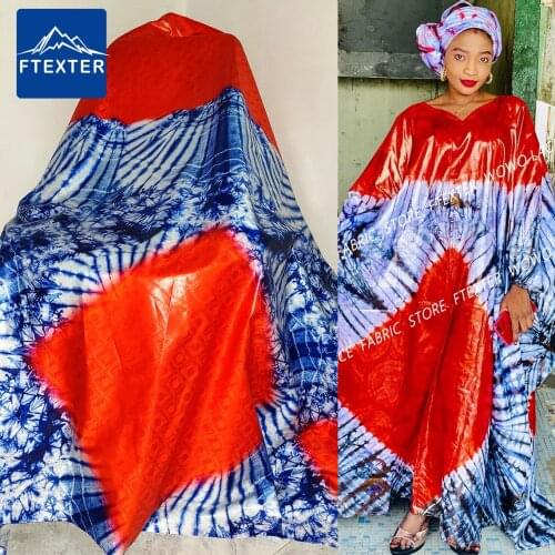 5 Yards 2021 Unique Design African Lace Fabric Jacquard Style Printed Bazin Riche Original For Sewing Senegal Festival Material