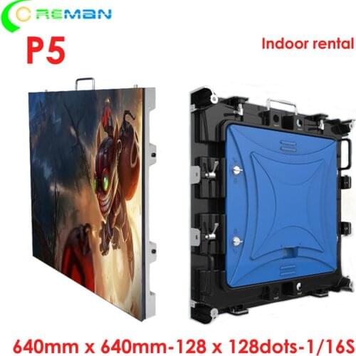 Free shipping alibaba express P5 china led panel 640*640mm cabinet indoor mobile flexible led TV screen led giant display P5