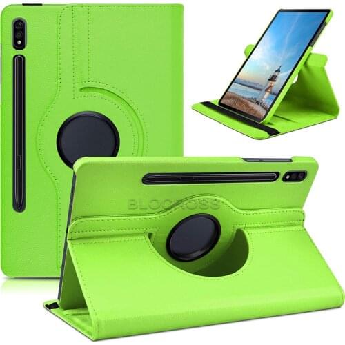 360 Degree Rotating Case for Samsung Galaxy Tab S7 SM-T870 T875 11 Inch 2020 Leather Magnetic Stand Cover for Galaxy Tab S7 11