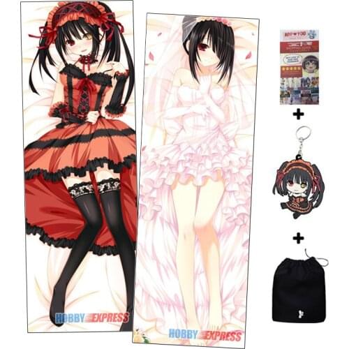 Hobby Express Date A Live Japanese Otaku Waifu Dakimakura Hugging Body Pillow Case DAL1