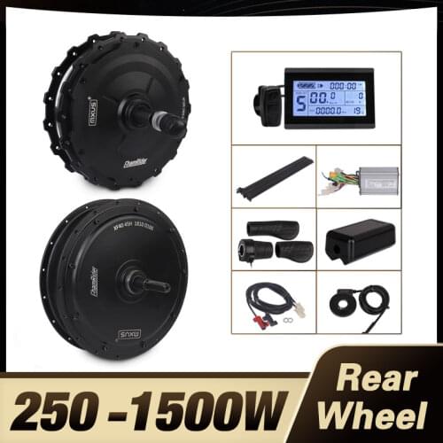 Geard Motor 48V Wheel hub motor 36V ebike conversion kit 350W 500W 1000W 1500W Electric bike Motor KIt MXUS Direct Drive Motor
