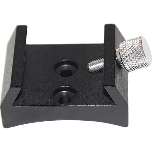 1pc Finder Scope Base with Lock Screw for Astronomical Telescope Finderscope Quick-connect Dovetail Groove Adapter Bracket