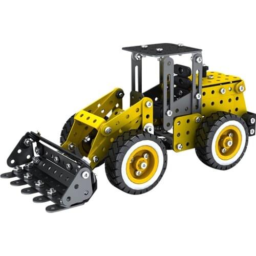 Machineshop car Assembled toy excavator model 6-year-old childrens intelligence for kids toy