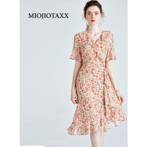 MIOJIOTAXX Floral Summer Dresses