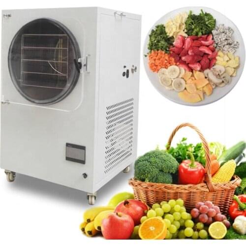 1-8kg Vacuum Fruit Food Mini Vegetables Freezer Dryer Freeze Drying Dried Machines For Sale