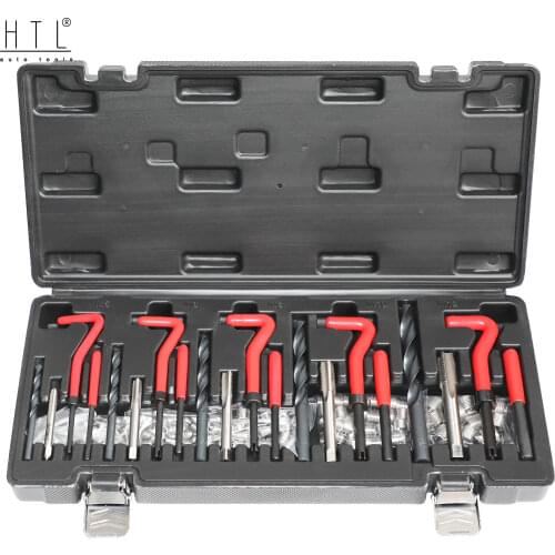 131 Pcs Engine Block Restoring Damaged Thread Repair Tool Kit M5 M6 M8 M10 M12 Professional