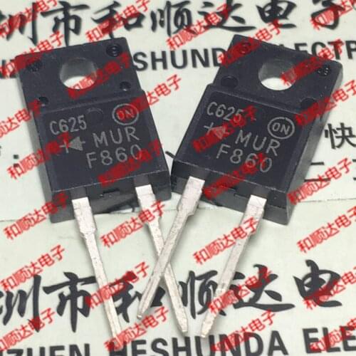 Original New / 5pcs / MURF860 TO-220F 600V 8A
