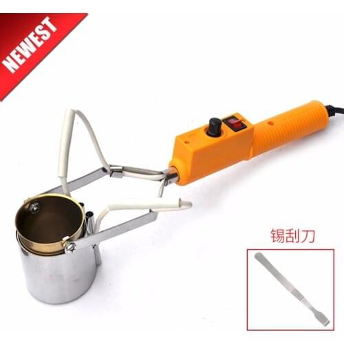 250W melting oven 450C Electric Portable Solder Furnace For Casting Heads Lead Tin Indium industrial oven