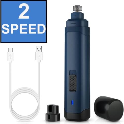 Professional Electric Dog Nail Grinder USB Powerful Paws Grinding Clipper For Large Medium Small Dogs Grooming Trimmer Cutters