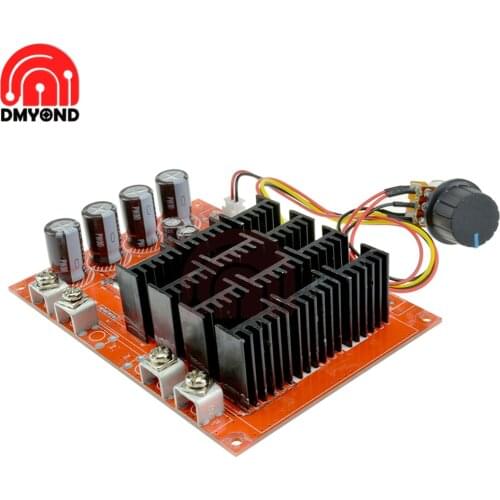 DC 12V 24V 36V 60A 3000W Voltage Regulator Motor Speed Controller Dimming Dimmers Electronic Speed Regulation Module 10-50V
