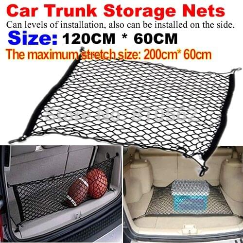 Car Trunk Net Bags Storage string Bag Fit For Passat Golf RAV4 Qashqai IX45 Tiguan Clio Hilux Altima SPORTAGE R Tiggo Granta 4X4