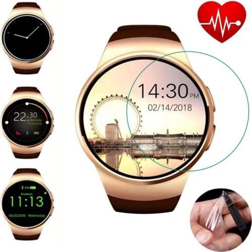 3pcs Soft Ultra Clear Protective Film Guard Protection For KW18 Smart Watch Smartwatch Display Screen Protector Cover(Not Glass)