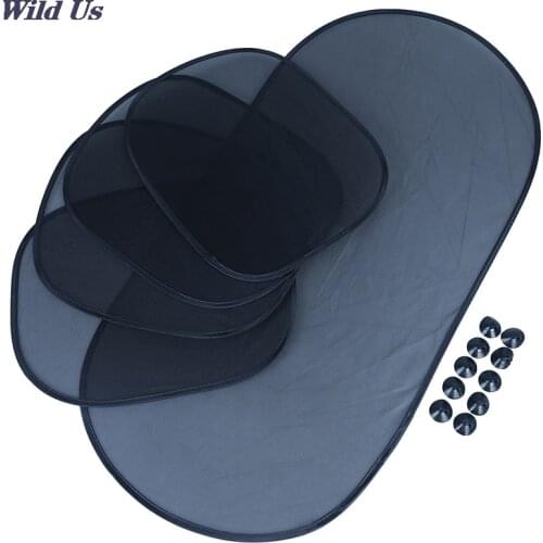 3D Photocatalyst Mesh Sun Visor Window Screen Sunshade Car Curtain Car Cover Sunshade Car interior Product With 2 Suckers