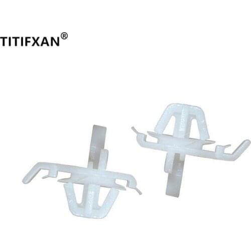 5PCS Car door trim guard board plank decorative strip clips for Mercedes-Benz C/E series auto models C200 GLK CLS SLK Viano