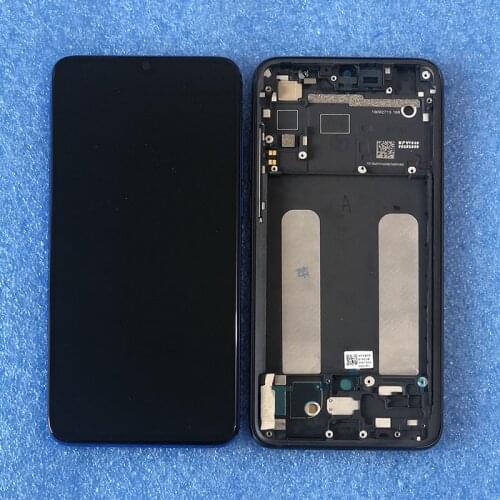 6.39"Original Supor Amoled Axisinternational For Xiaomi Mi 9 Lite Mi9 Lite LCD Screen Sisplay+Touch Panel Digitizer Frame Mi CC9