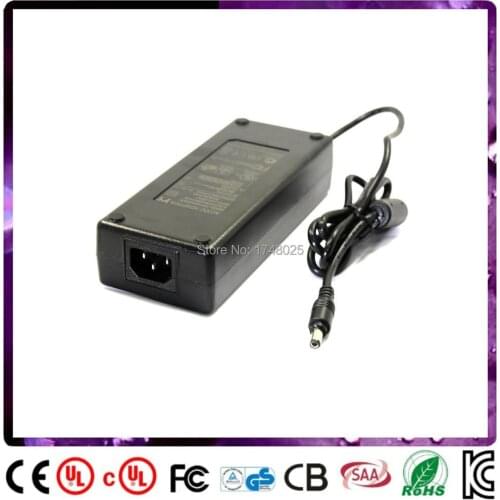 24v 5a dc power adapter EU/UK/US/AU universal 24 volt 5 amp 5000ma Power Supply input 110-220v 5.5x2.5 Power transformer