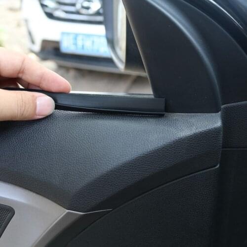 Car Styling 1/2/3/4M Universal V Type Door Windows Glass Sealing Strip Soundproof Anti-Noisy Stickers Auto Interior Accessories