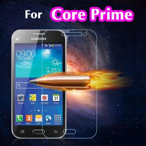 For Samsung Galaxy Core Prime G360 G360F G360H 0.3mm Clear HD Tempered Glass Screen Protector Guard Ecran pelicula de vidro