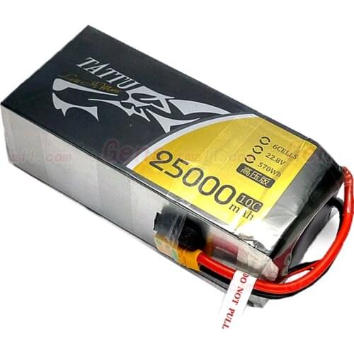 2020 Time-limited Rushed Drone With Ace Tattu High Voltage 25000mah 6s 22.8v 10c Lipo Lithium Battery For Agriculture Uav Drone