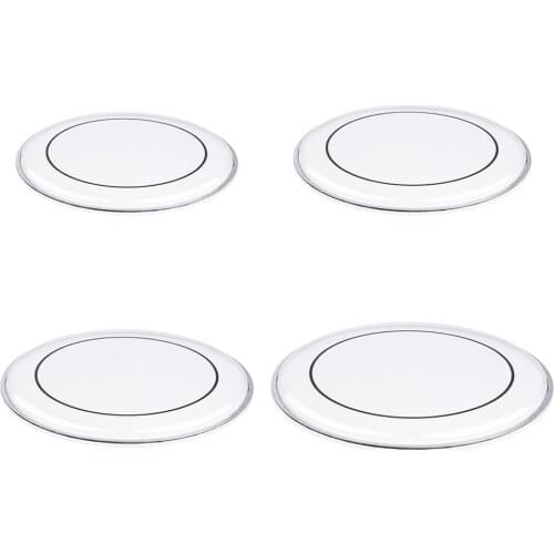 6- 8-10inch transparent color double drum skin drum head the outermost layer of skin sound controlled