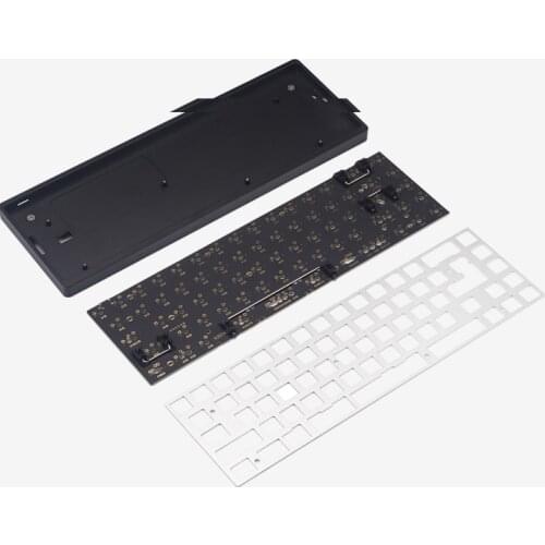 KBDFANS DZ65 kit 68 keyboard low profile aluminum case KBD67 PCB mechanical keyboard