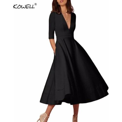 Модные летние платья KOWELL China At AliExpress