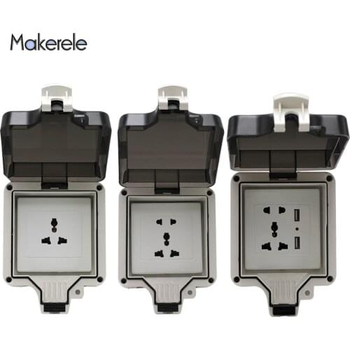 Makerele Sockets With Grounding