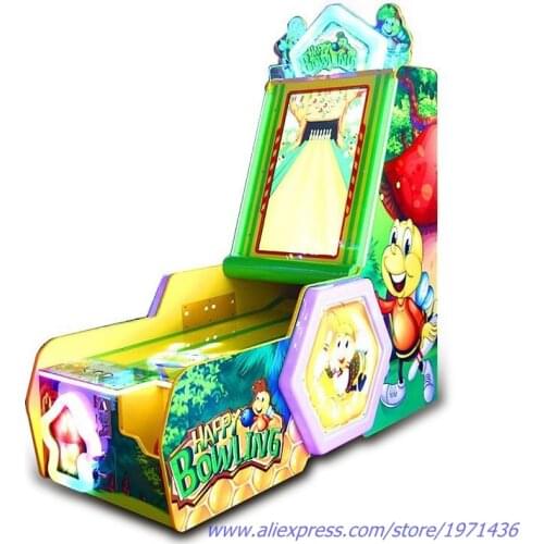 Children Amusement Equipment Tickets Redemption Games Coin Operated Bowling Game Machine