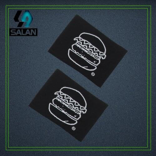 Custom clothing main labels OEM eco-friendly damask woven garment labels fabric sewing embroidered tags for clothes free shippin