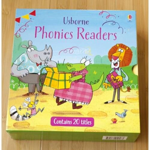 3-6 year 20 book/set Phonics Readers Boxset Children English picture book English pronunciation Early English enlightenment