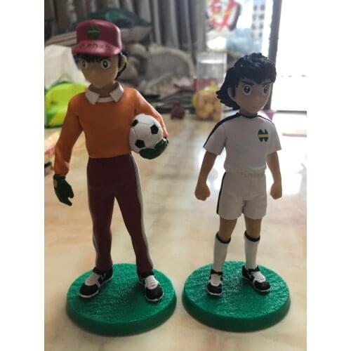 Pvc figure soccer boy model toy 2pcs/set