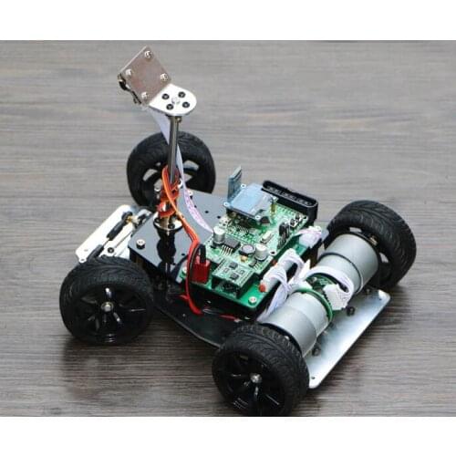 Steering car chassis kit linear CCD line inspection electromagnetic line inspection STM32