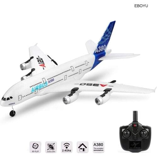 Wltoys Xk A120 Airbus A380 Model Remote Control Plane 2.4g 3ch Epp Rc Airplane Fixed-wing Rtf Rc Wingspan Toy