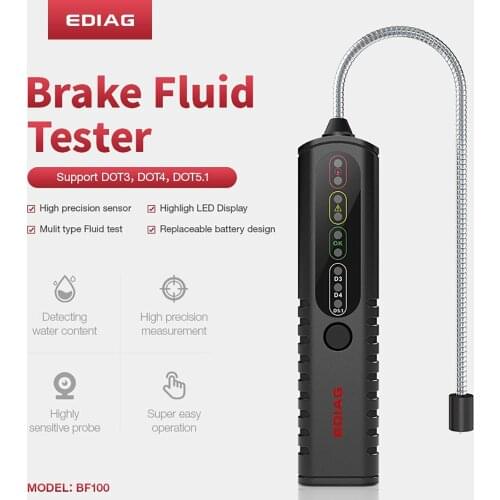 Car Brake Oil Fluid Liquid Tester Pen Brake Oil Tester Tool Universal Detector Car OBD2 Diagnostic Tool For DOT3/DOT4/DOT5.1