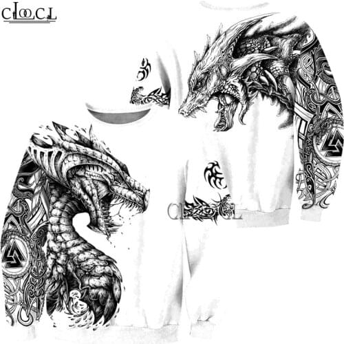HX Tattoo and Dungeon Dragon 3D Print Unisex Hoodie Men Sweatshirt Streetwear Zip Pullover Casual Jacket Tracksuit Drop Shipping