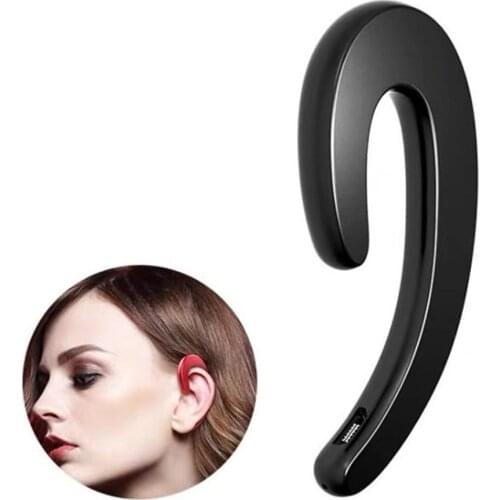 Universal Ultra Thin Ear Hook Wireless V4.1 Earphone Sports Running Earphone Bone Conduction Wireless Headphones