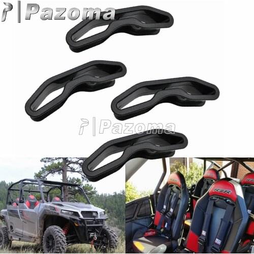 UTV 4X4 Seat Dragon Fire Style Harness Seat Insert Pass Through Bezel For Polaris RZR UTV XP Sportsman 570 900 4 1000 2014-2020